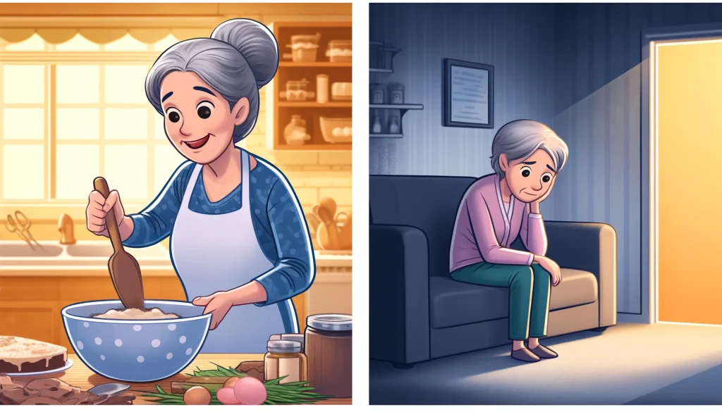 70 year old woman with frontotemporal dementia