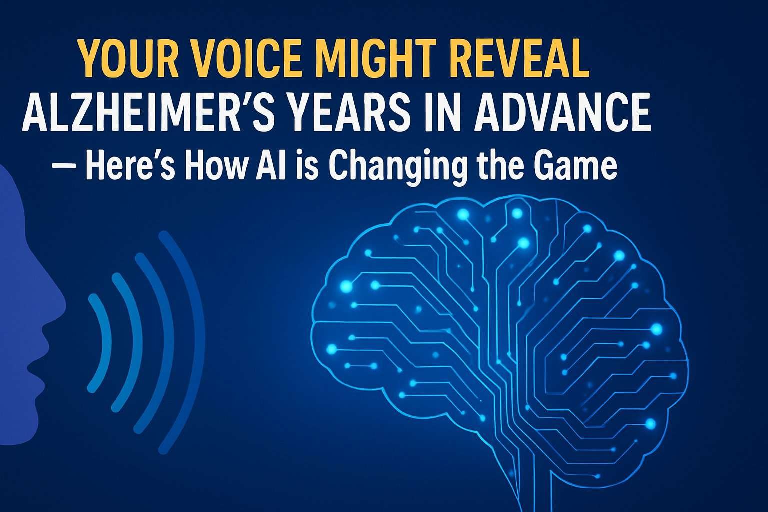 Early detection of Alzheimer's with ai