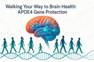 How APOE4 Carriers Can Fight Alzheimer's Risk by walking