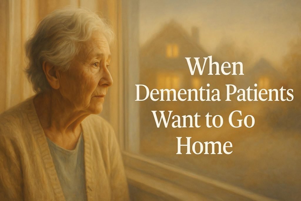when dementia patients want to go home