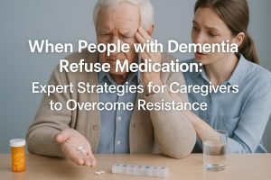 When people with dementia refuse medication