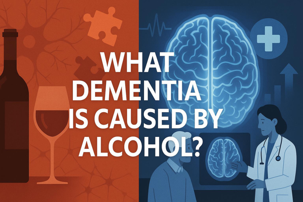 what dementia is caused by alcohol?