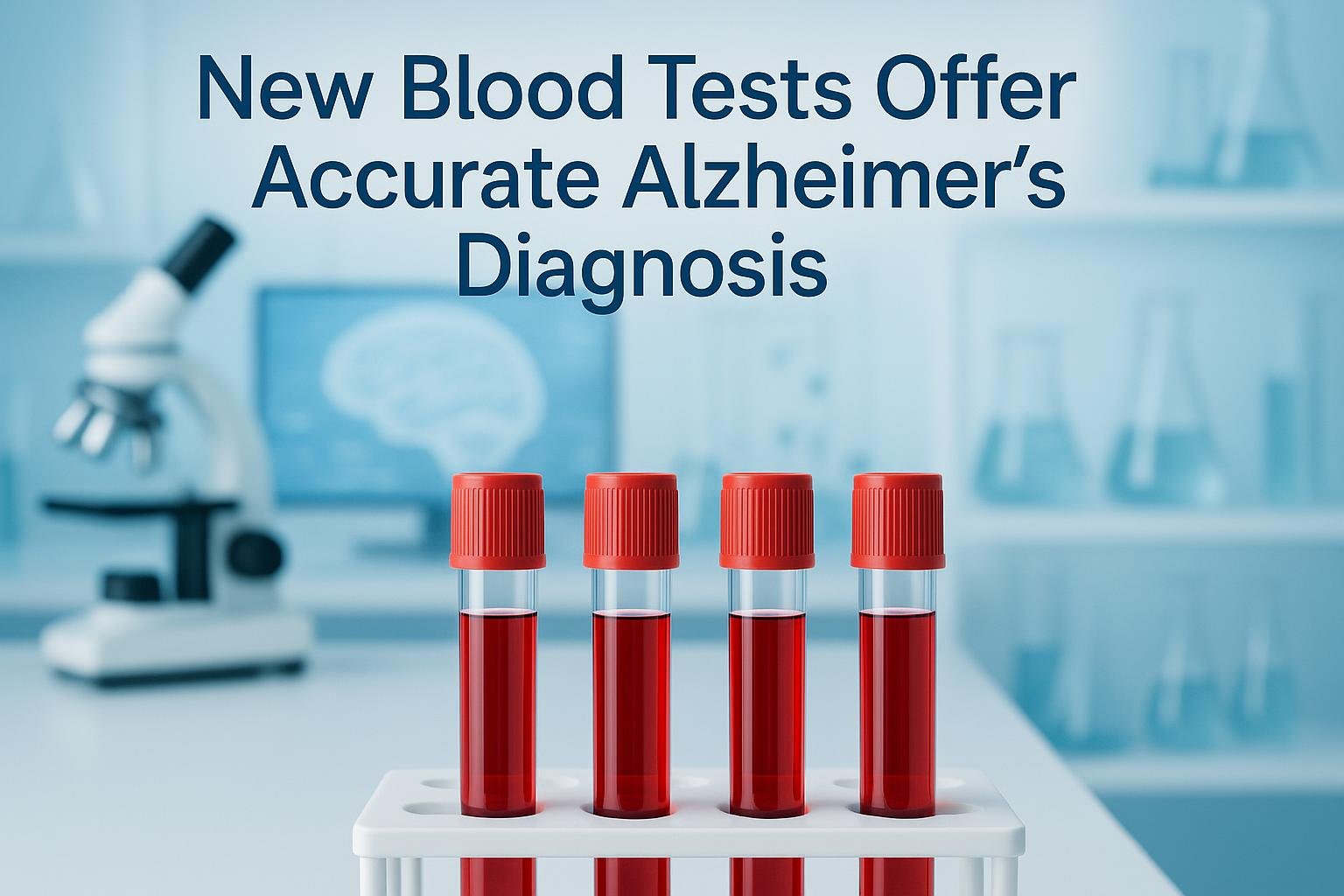 New Blood Tests Offer Accurate Alzheimer’s Diagnosis