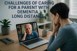 Challenges of Long-Distance Caregiving for a Parent with Dementia
