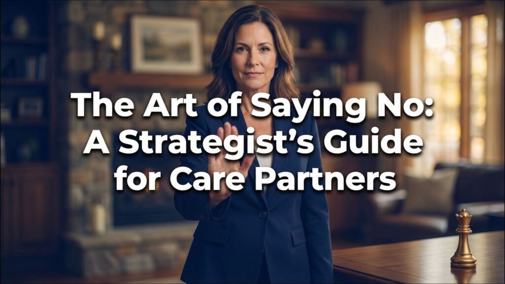 The Art of Saying No: A Strategist’s Guide for Care Partners