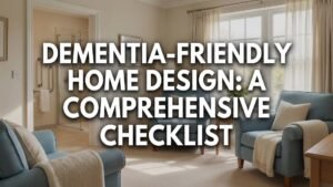 Dementia-friendly home design - a comprehensive checklist