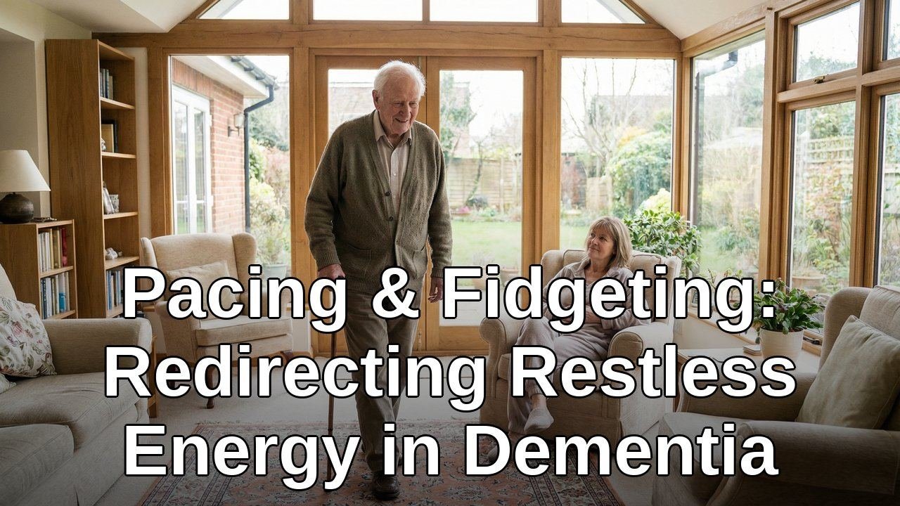 Pace and fidgeting - Redirecting restless energy in dementia