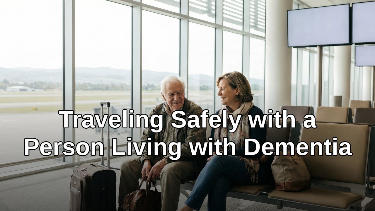 Traveling safely with a person living with dementia