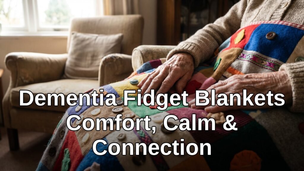 Finding Calm and Connection: The Comforting World of Dementia Fidget Blankets